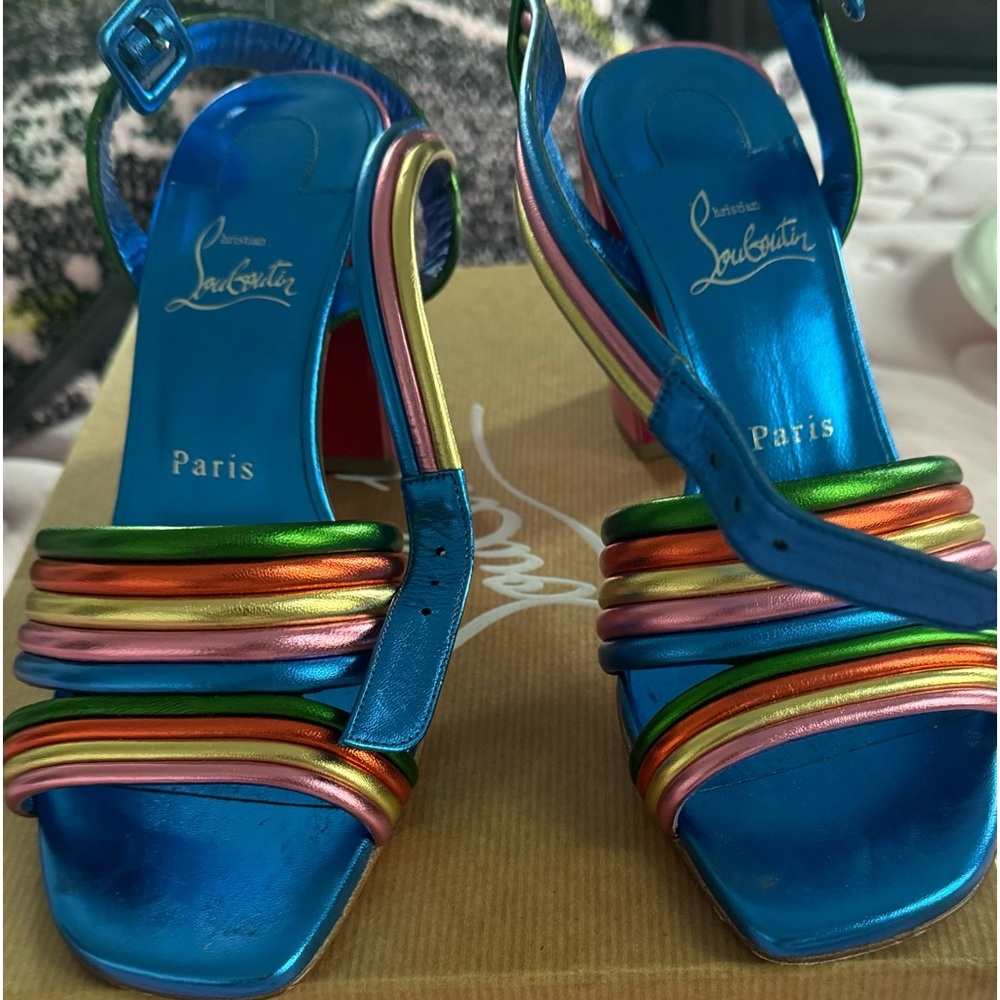 Christian Louboutin multicolor sandals